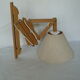 Wall lamp adjustable in length