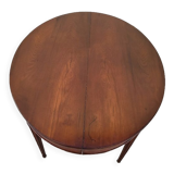 Louis XVl style mahogany table with 2 extensions n30