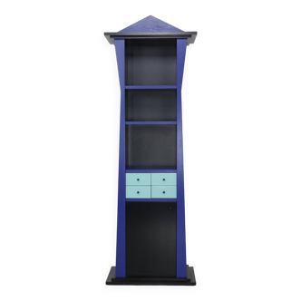 Postmodern Bookcase in Memphis Style, 1980s