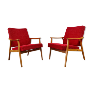 Paire de fauteuils par