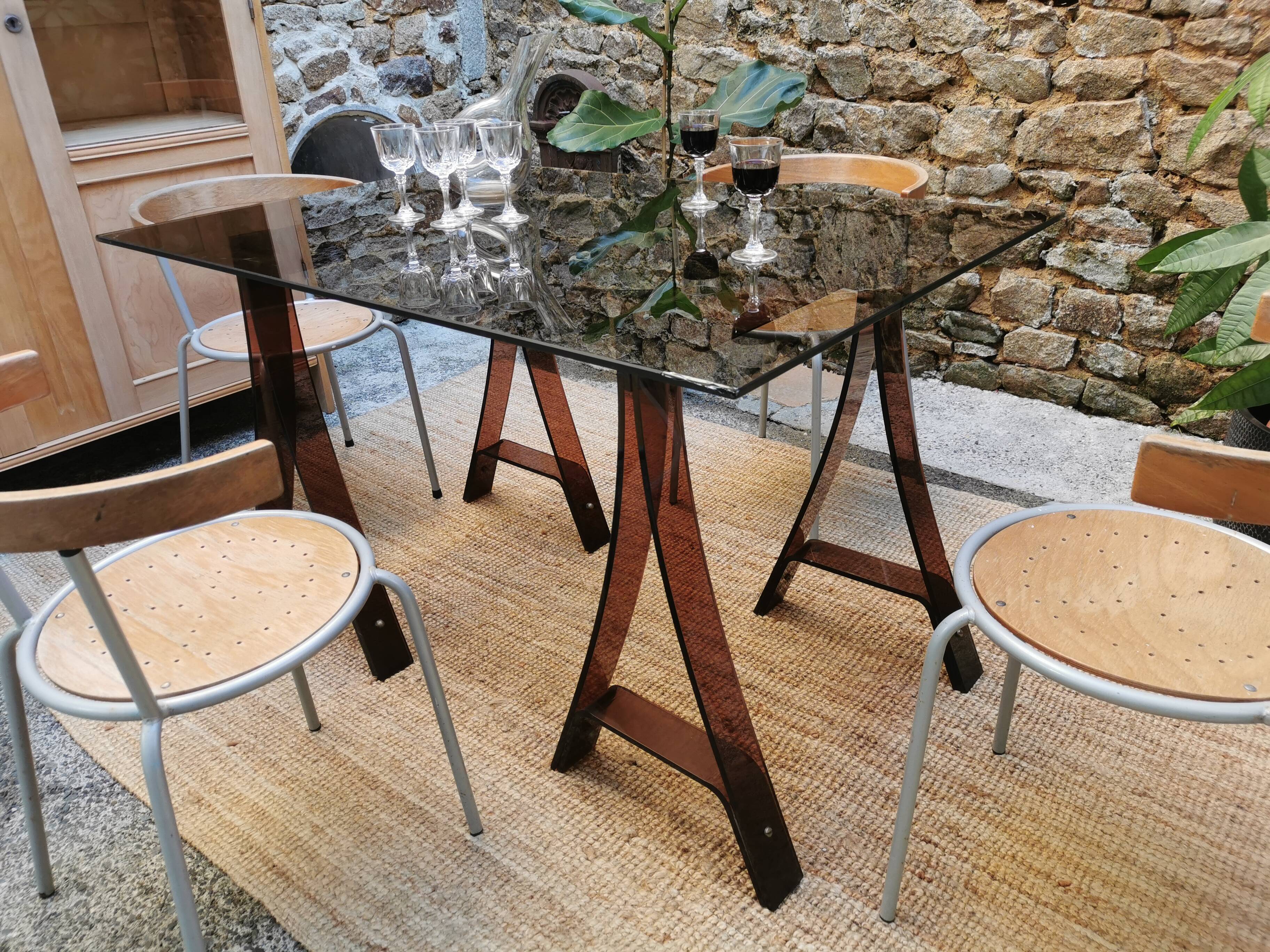 Desk or table "Le Europe" by Gacita & Tiberi – 1970s