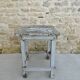 Wooden workshop stool, original color