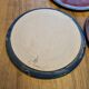5 assiettes en grès émaillées,  poterie de Bretagne