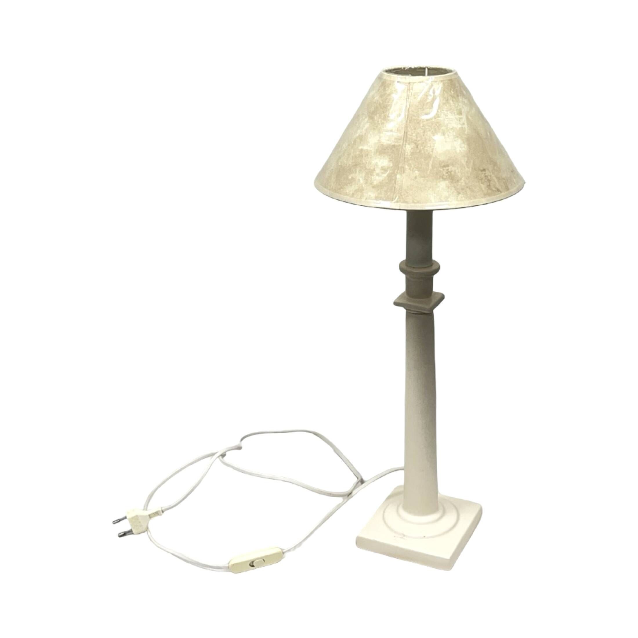 Table lamp by Kostka France (Ref. T 200), ceramic, 1980s, retro vintage