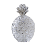 Pineapple cut glass box