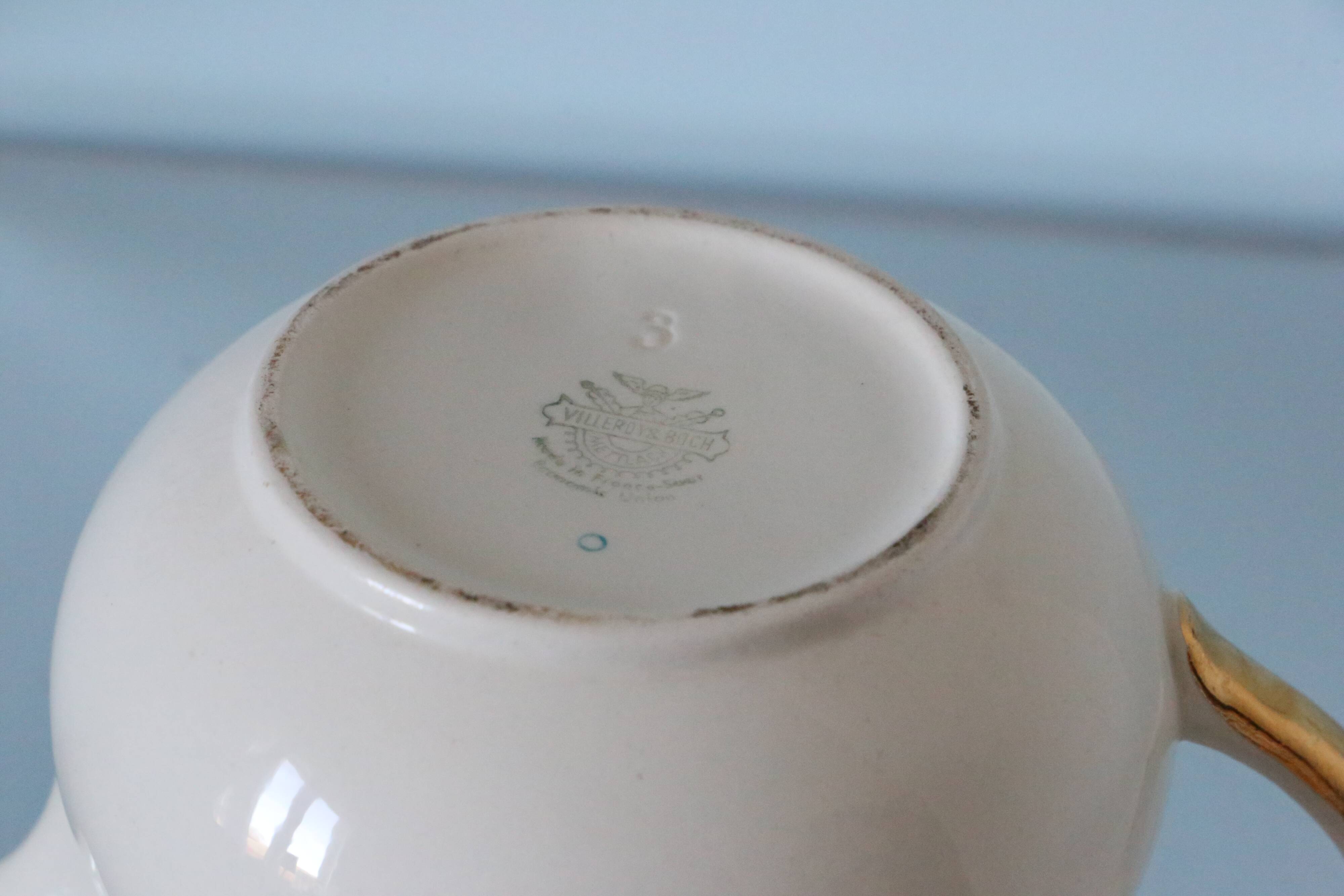 Théière Villeroy et Boch, vintage