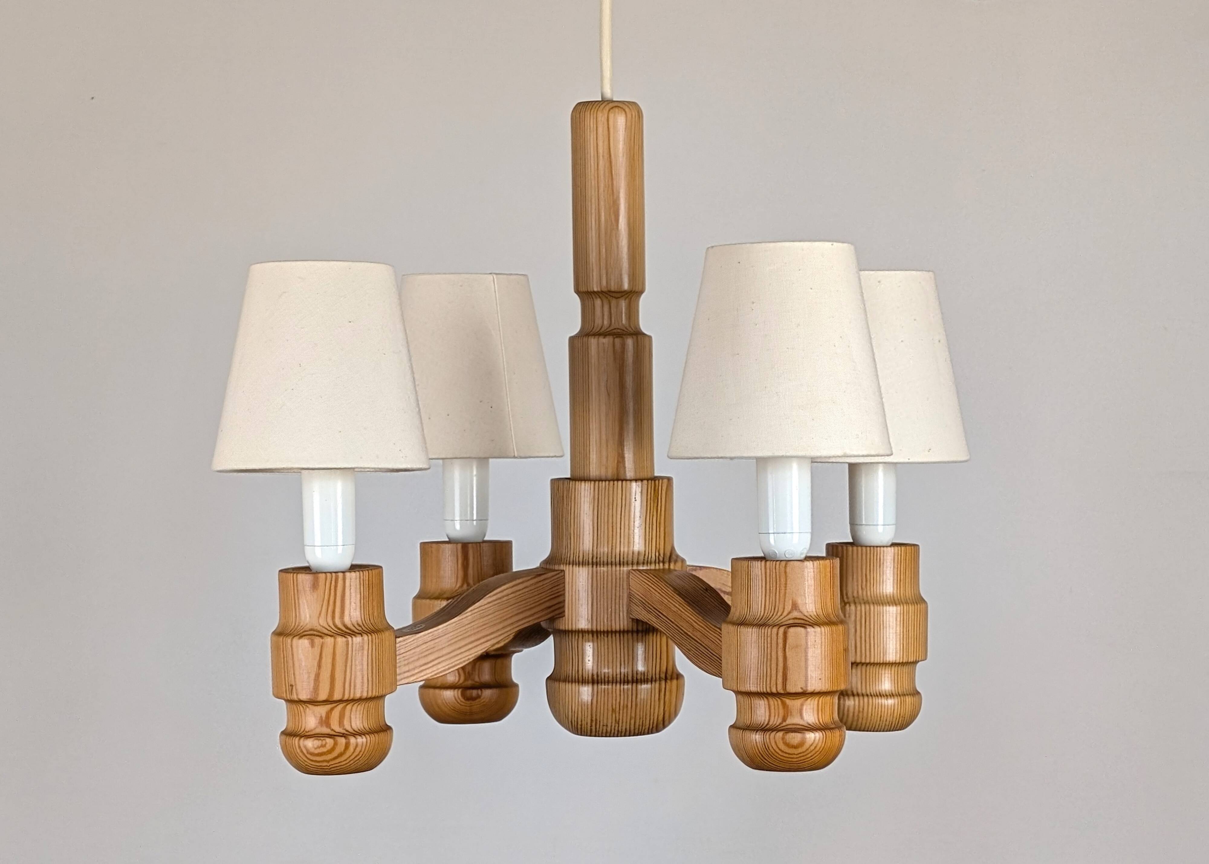 Pine chandelier