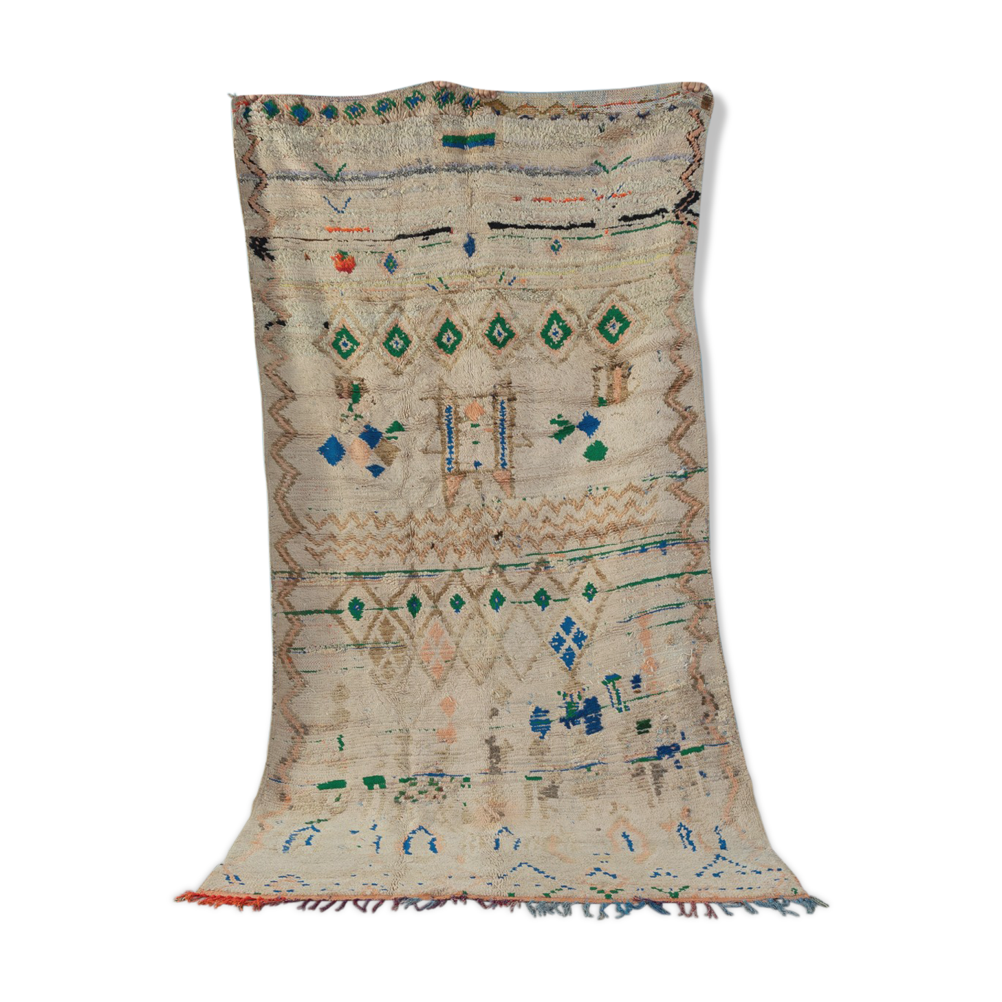 Vintage boujad, berber rug, 146 x 258