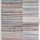 Large Striped Multicolor Vintage Kilim Rug, 292x327Cm