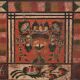 Coffre tyrolien en pin polychrome à panneaux géométriques – Tyrol, daté 1906