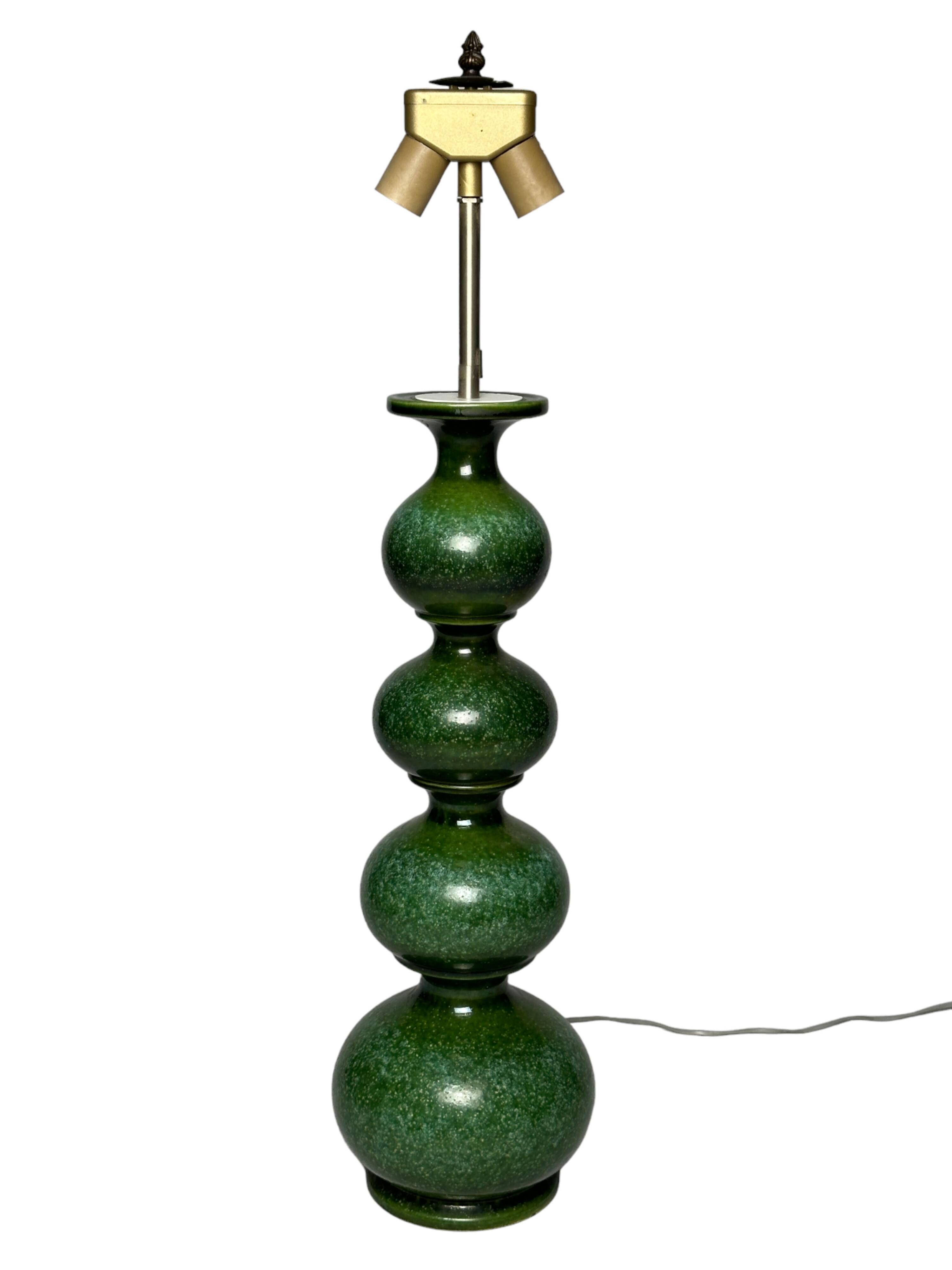 Green Ceramic Bubble Lamp from Kaiser Leuchten, 1960s