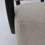 1930s Pair of Jindrich Halabala Art Deco H-237 Armchairs in Bouclé, Restored