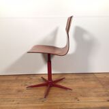 Set of 6 height adjustable chairs