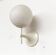Swiss wall lamp from the mid-century by E.R. Nele for Temde, 1960s.