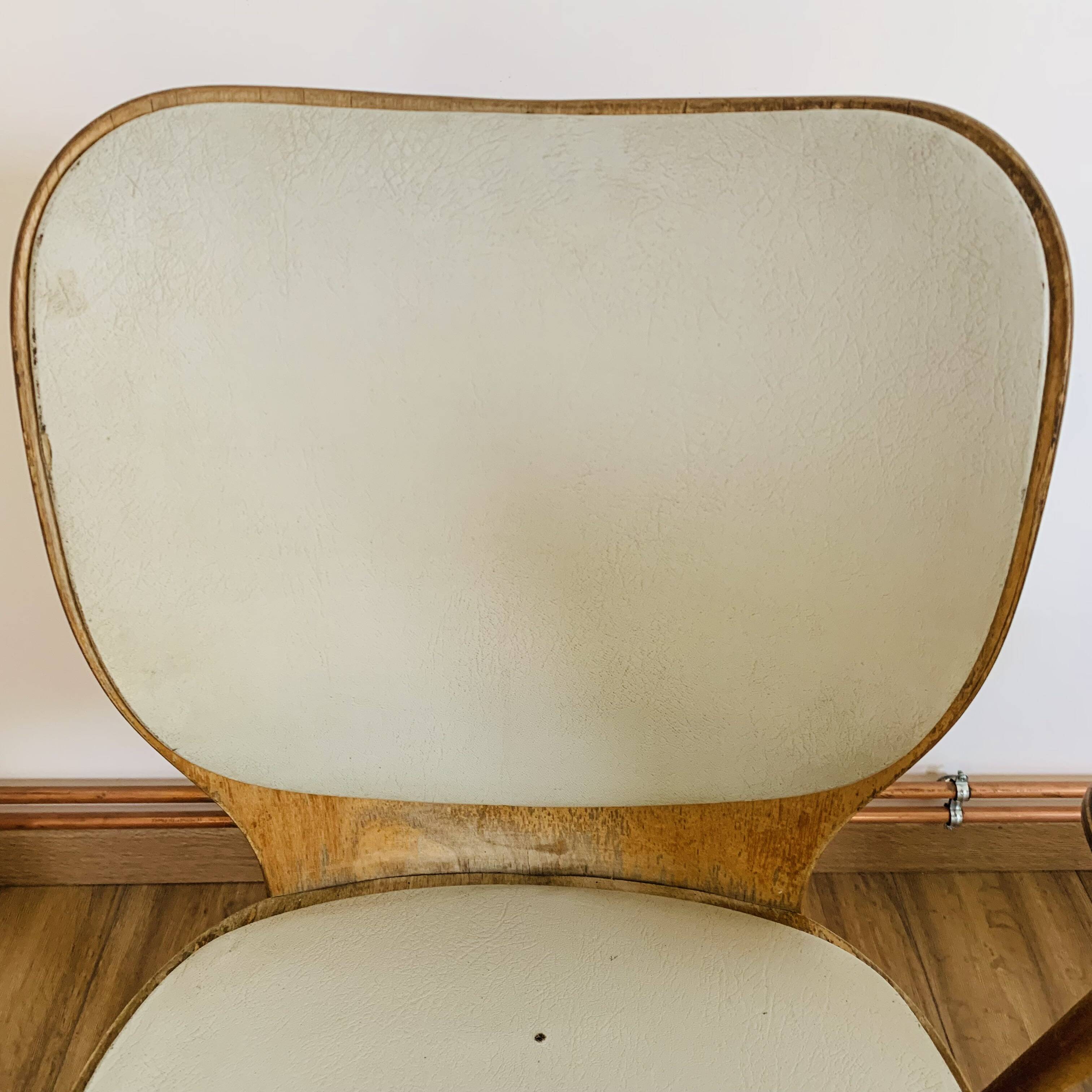 Paire de chaises vintage baumann