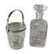 Carafe à whisky et seau à glace
