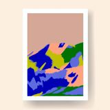 Montchavin - Limited edition art print (A4)