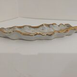 empty porcelain pocket and gold gilding signed
