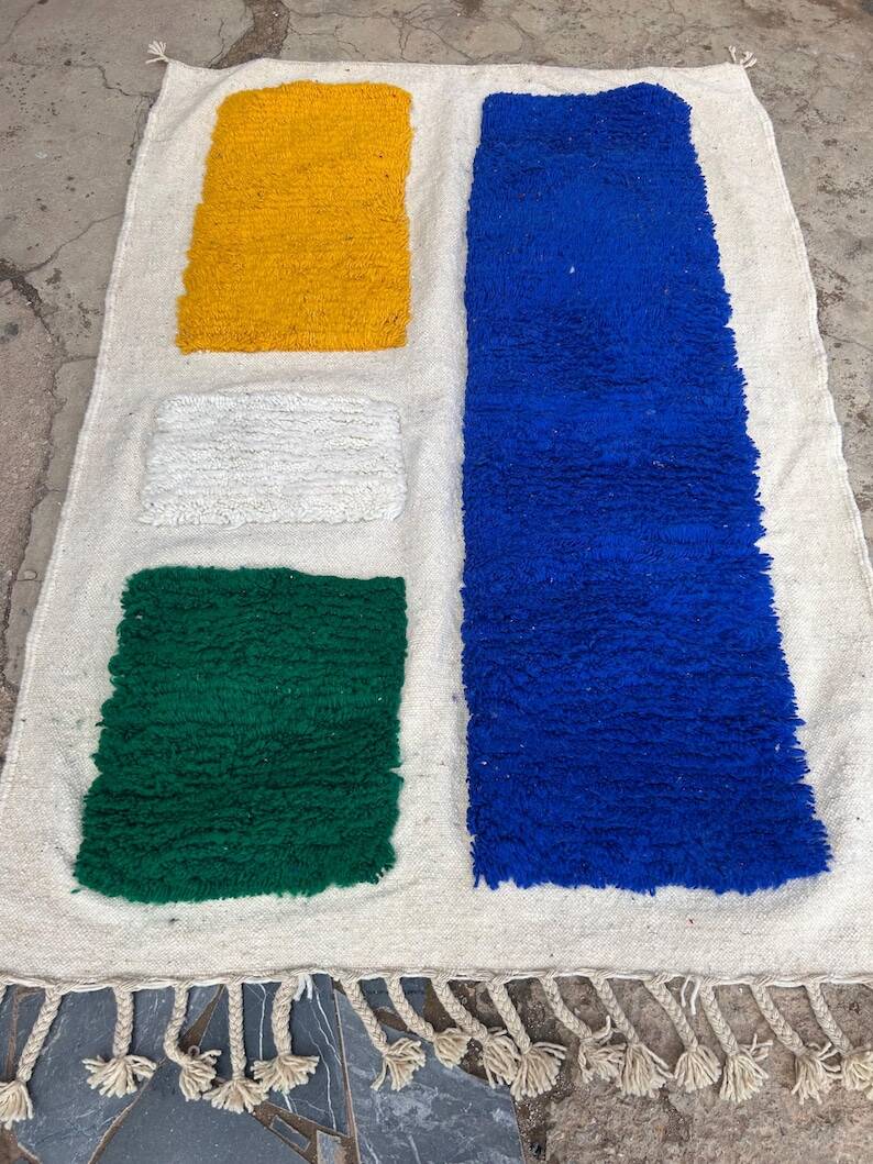 Tapis marocain berbère colorés 250cmx150cm
