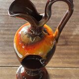 Vallauris ceramic soliflore vase H 37 cm