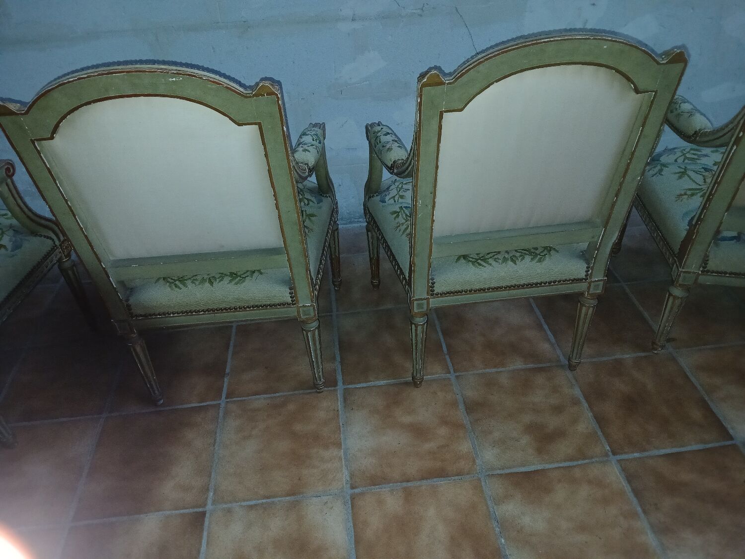 Louis XVI style salon