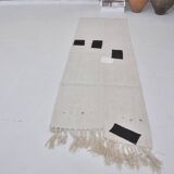 Vintage White Hmep Kilim Rug sku3878
