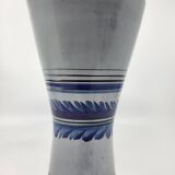 Roger Capron cornet vase in French ceramic Vallauris 1950