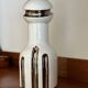 Decorative Ceramic Vase , white glazed, Scultptural Totem, 1970's Ceramic