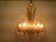 1930 Ardeco glass chandelier, Czechoslovakia