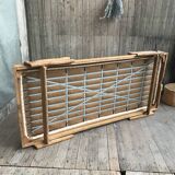 Bed folding a person