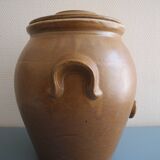 large antique vinegar cruet glazed stoneware old french stoneware vinegar cruet