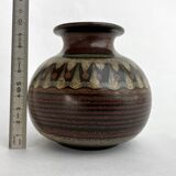 Petit vase en grés émaillée KMK • Vintage 80s • West Germany