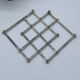 Dessous de plat, métal argenté, art déco, vintage , extensible