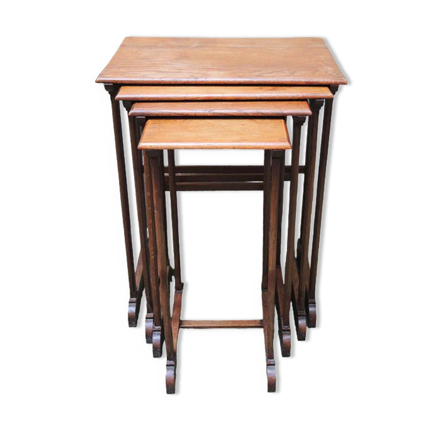 Table Gigogne Bois Ancienne