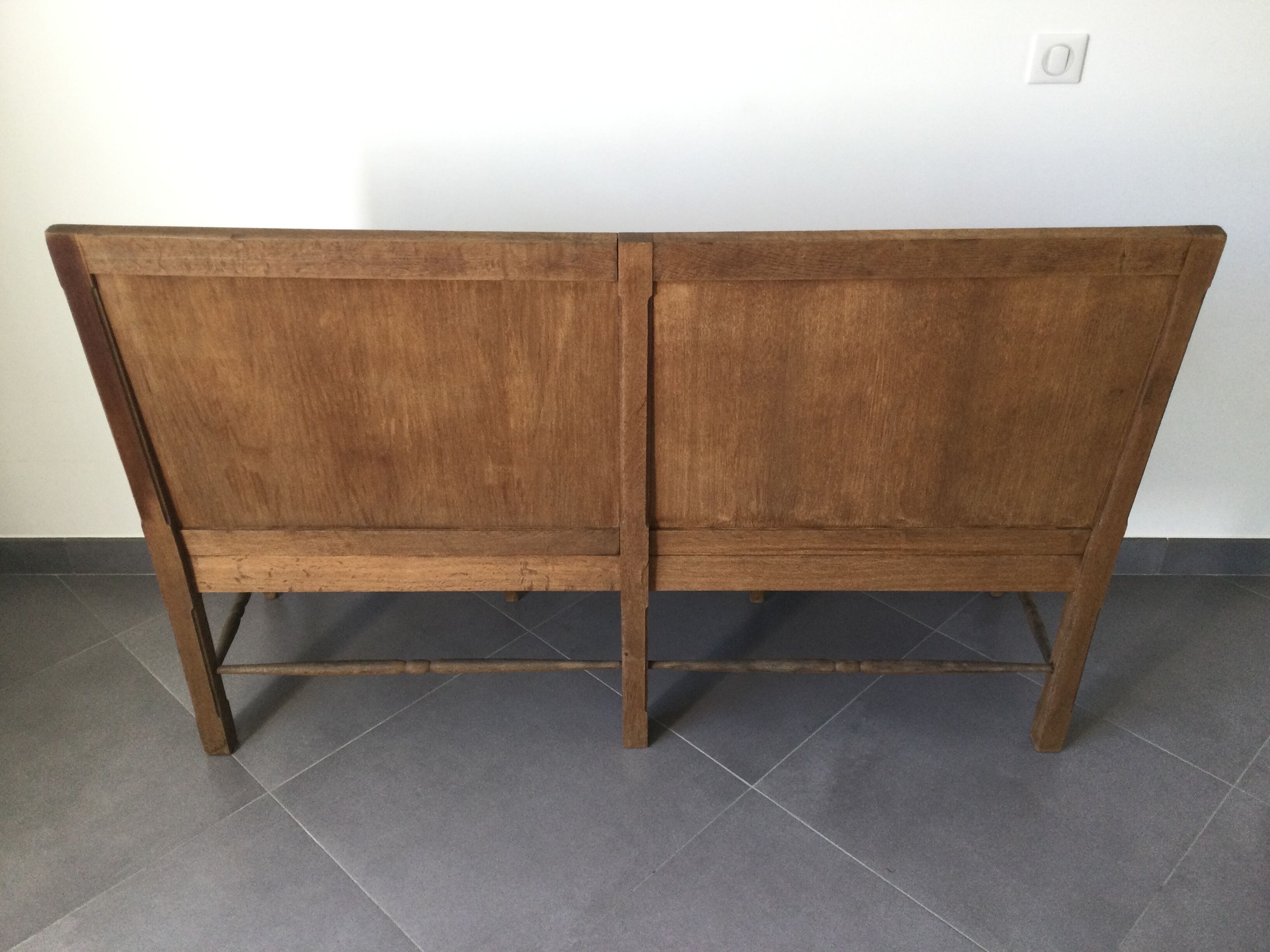 Banquette dit radassier