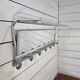 Aluminium coat rack from the 1950s.