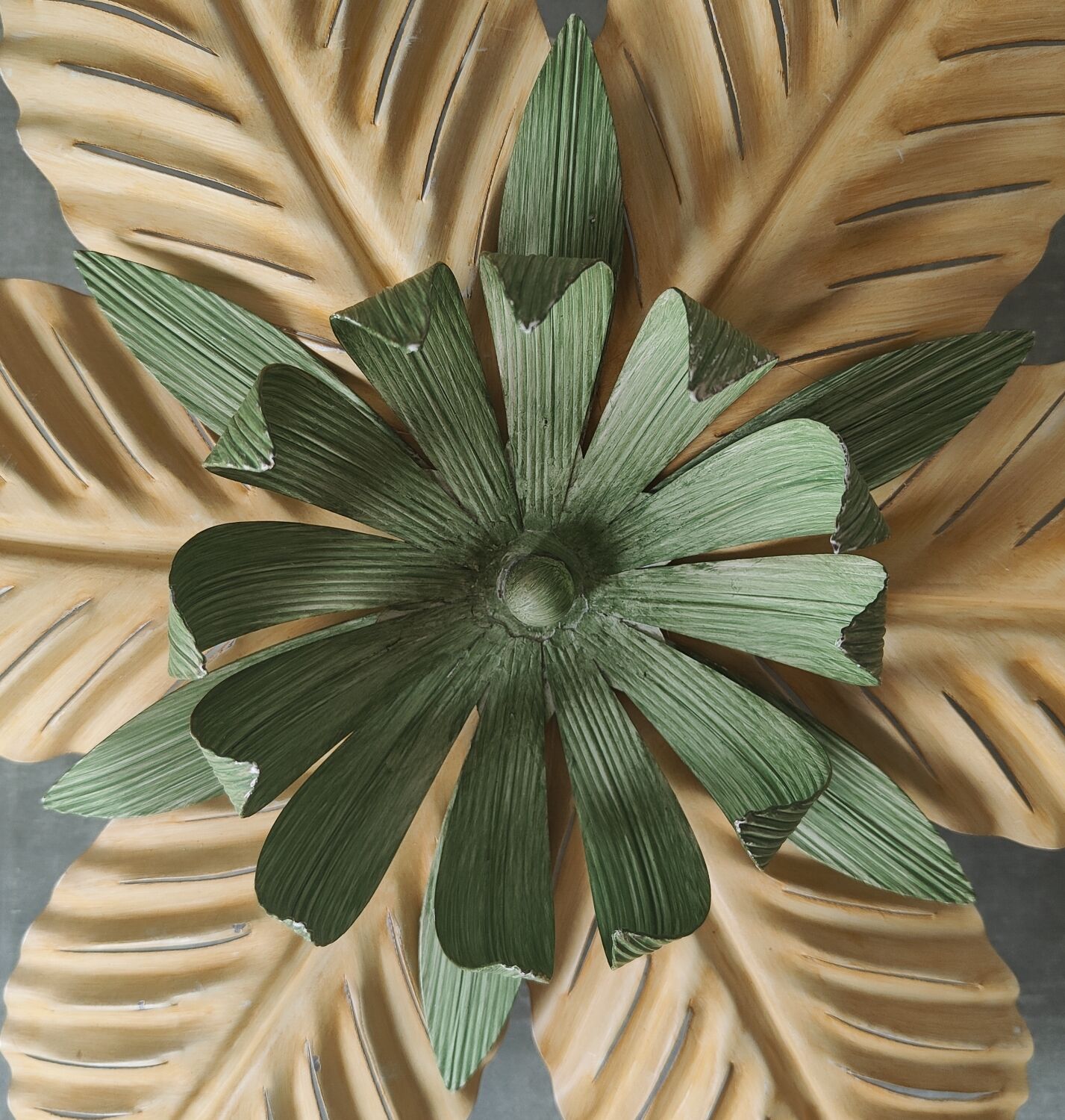 Vintage flower ceiling lamp