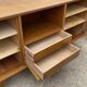 Sideboard very buffet type Scandinavian in raw pear wood 1950.