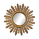 Vintage sun mirror in gilded wood – 50 cm