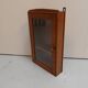 Vintage hanging display cabinet
