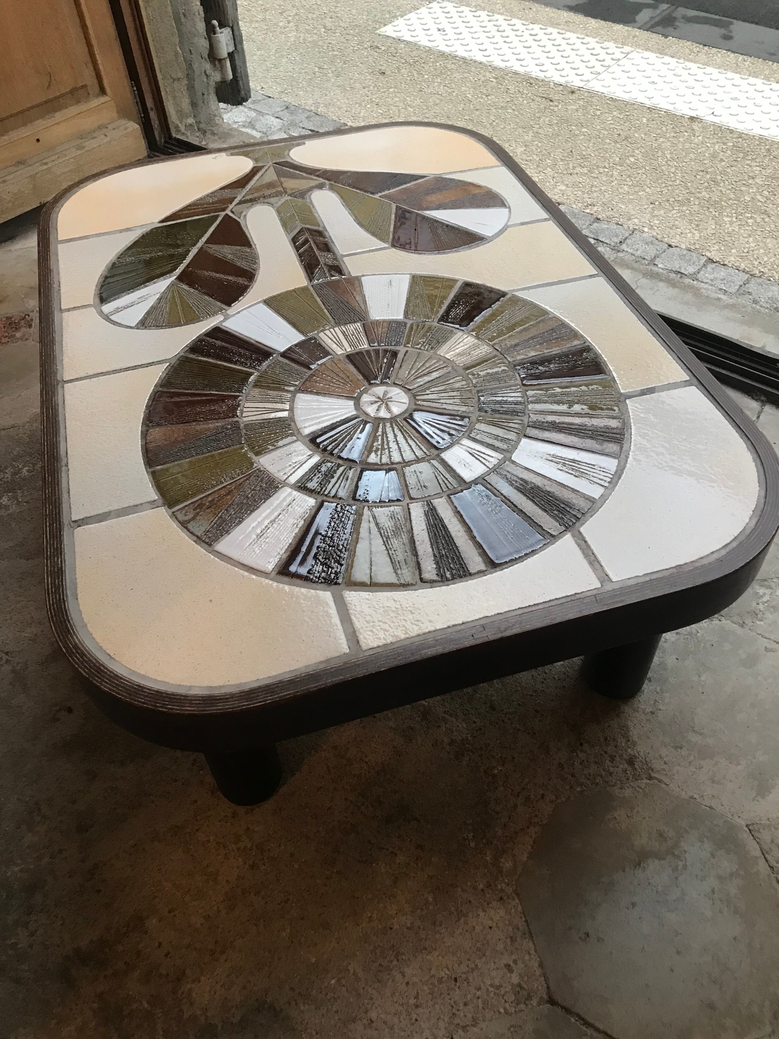 Roger Capron coffee table