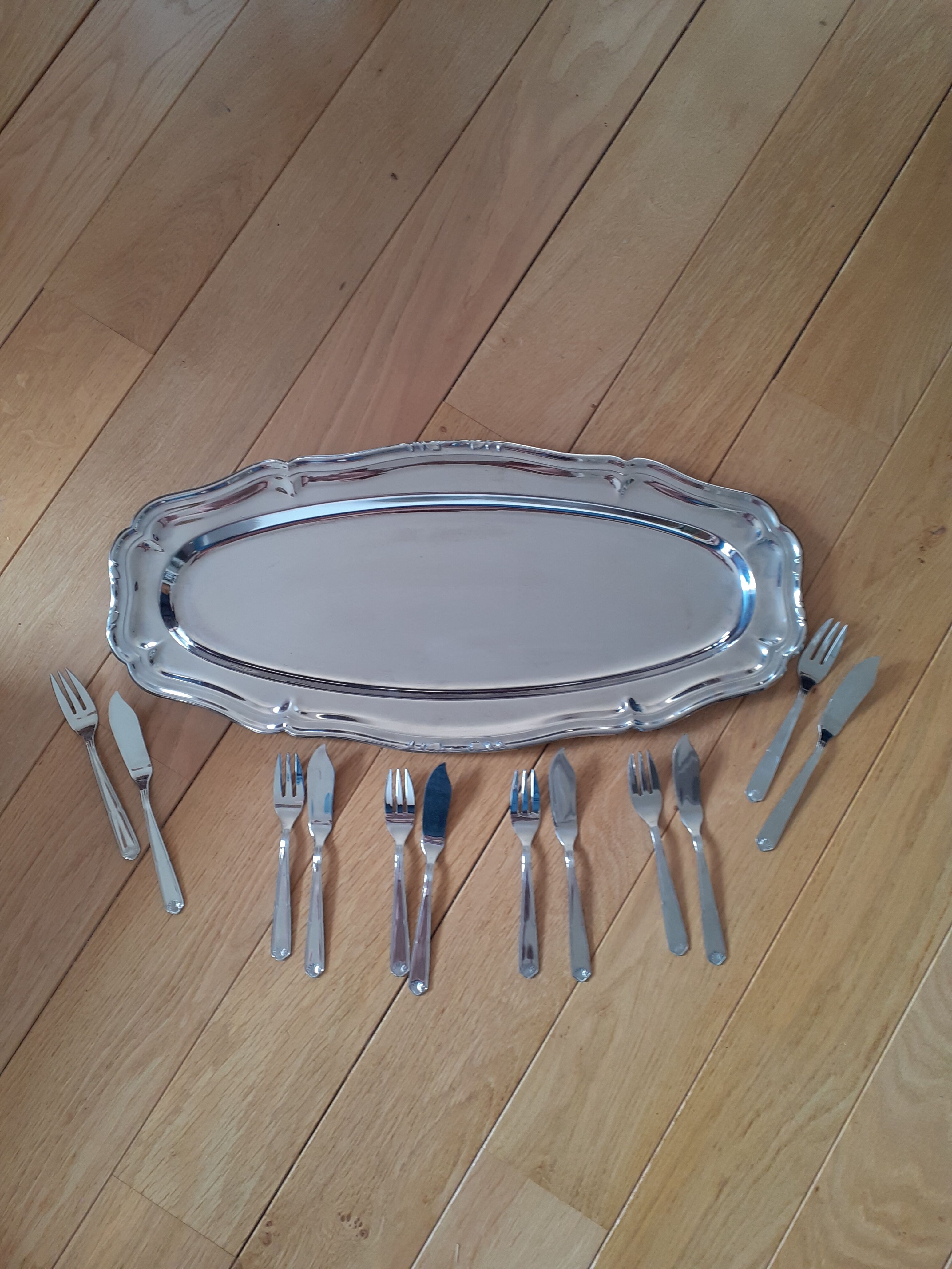 Guy Degrenne fish service made in France