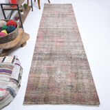 Neutral runner rug, 334x91cm