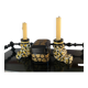 Vintage Handmade Candlestick Duo