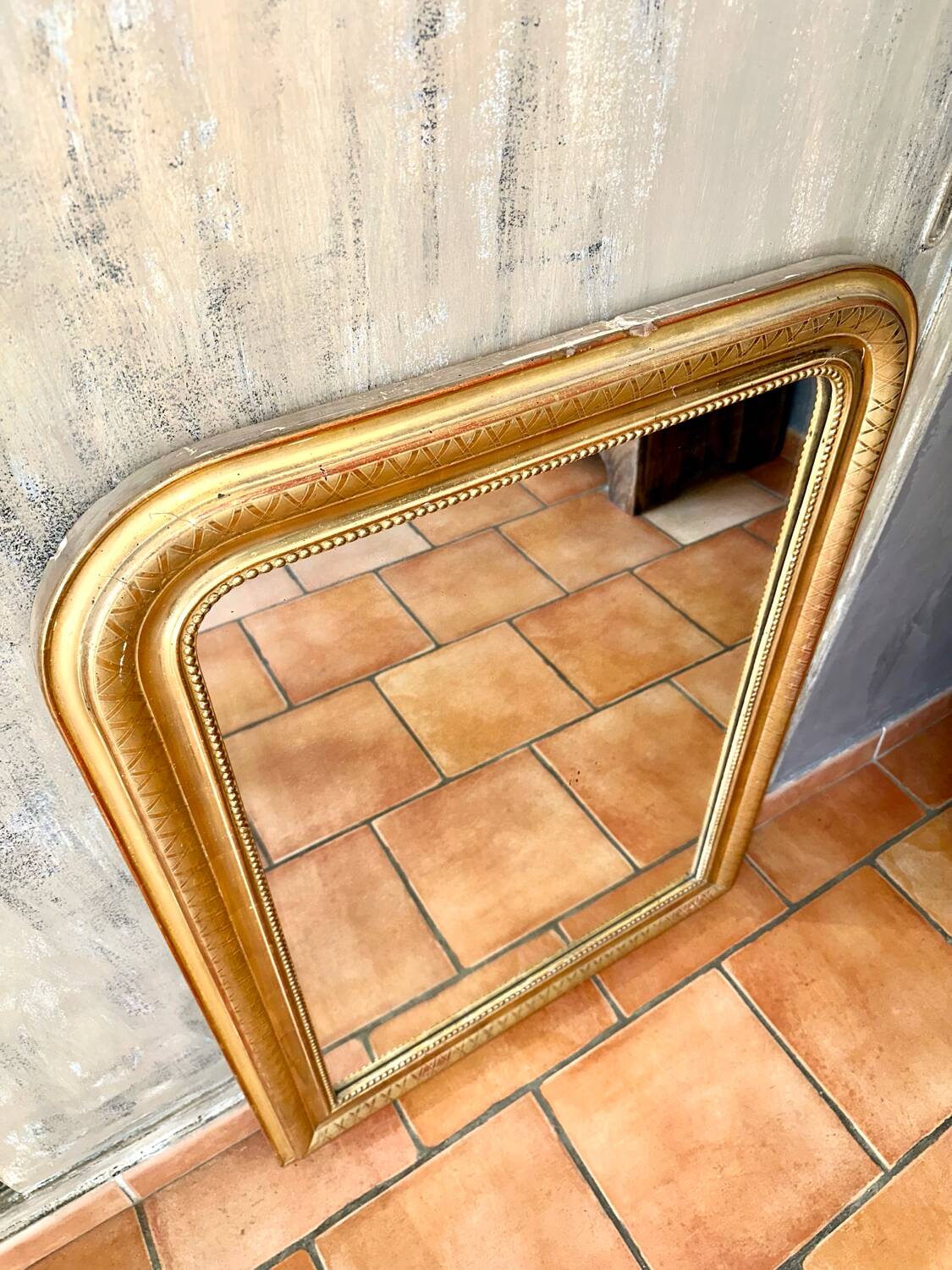 Antique Louis-Philippe mirror, 19th century