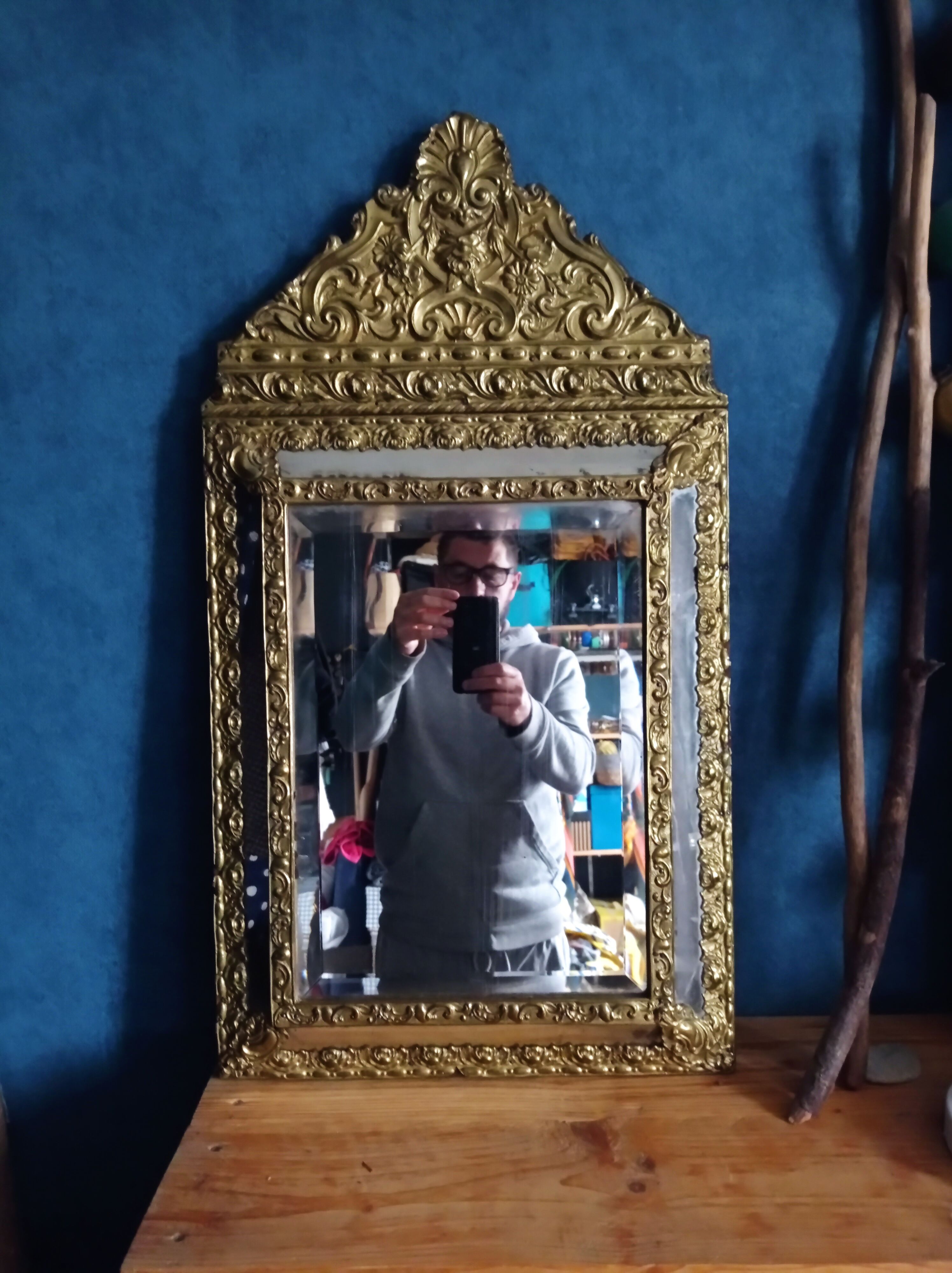 Parclose mirror 43x80cm