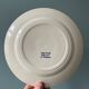 Series of 5 flat plates Terre de Fer HB and Cie Choisy Le Roi