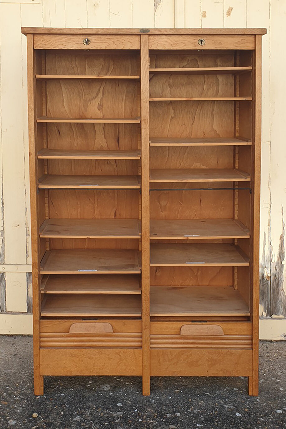 "Notary" filing double curtain binder, Spirol, 50s
