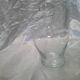 Engraved glass carafe