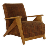 Forties dutch design larger lounge chair attributed to Jan den Drijver